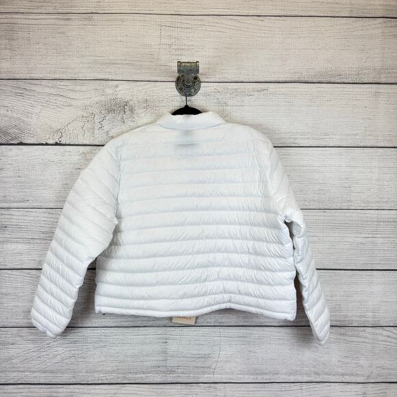 Save The Duck Women's White Neha Channel Plumtech Quilt Puffer Jacket Size XL - Picture 10 of 10